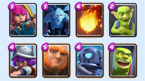 clash royale arena 1 deck